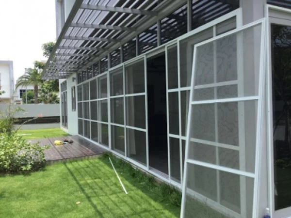 Cửa lưới chống muỗi cố định inox 304
